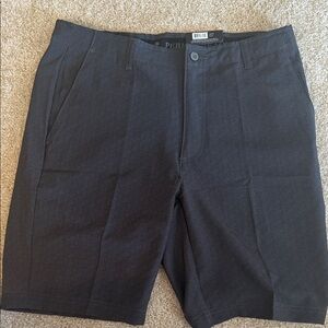 NWT Men's Pebble Beach Black Performance Shorts Size 34